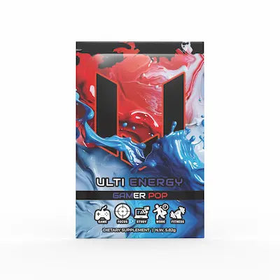 ULTI Energy Gamer Pop single serve packet