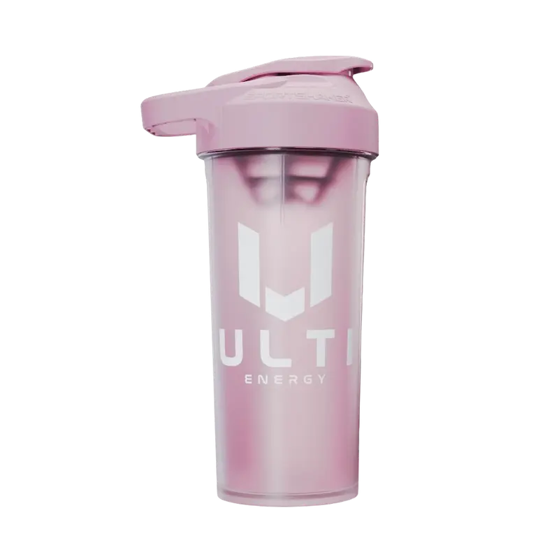 ULTI Limited Edition Pink 27oz gaming shaker bottle — BPA free, leak proof, FDA approved