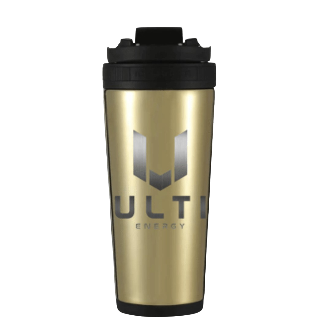 Gold ULTI x Ice Shaker Premium Metal 26oz Shaker