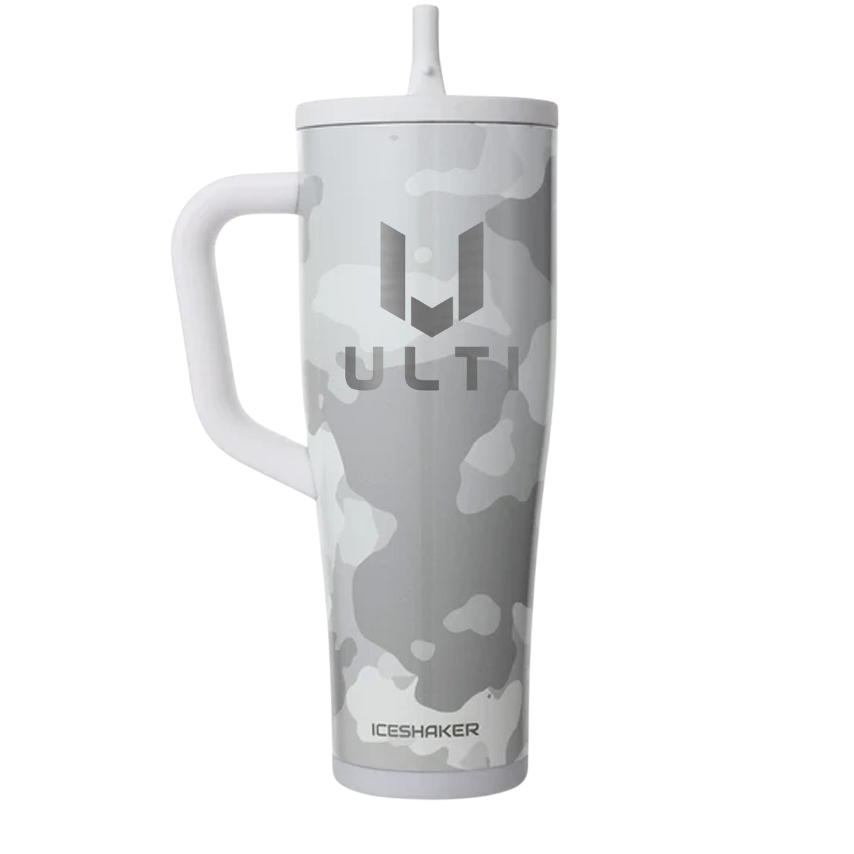 ULTI x IceShaker Legend Series 40oz Stainless Steel Shaker – White Camo
