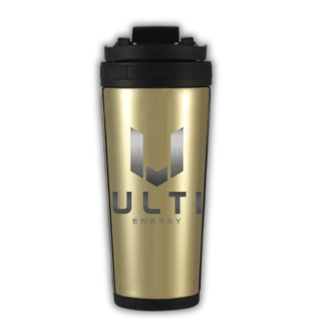 Gold ULTI x Ice Shaker Premium Metal 26oz Shaker