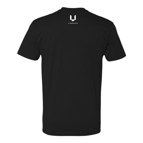 ULTI Black Classic Tee — gaming lifestyle apparel
