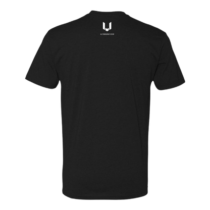 ULTI Black Classic Tee — gaming lifestyle apparel
