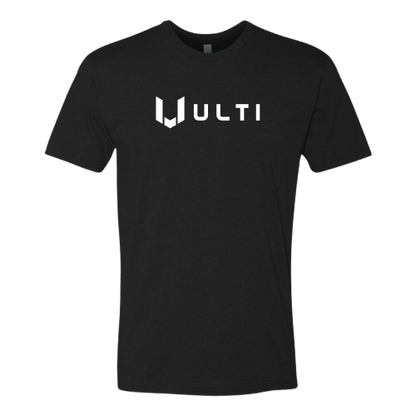 ULTI Black Classic Tee — gaming lifestyle apparel
