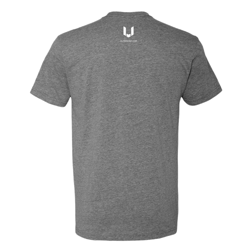 ULTI Grey Classic Tee — gaming lifestyle apparel
