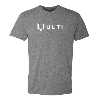 ULTI Grey Classic Tee — gaming lifestyle apparel
