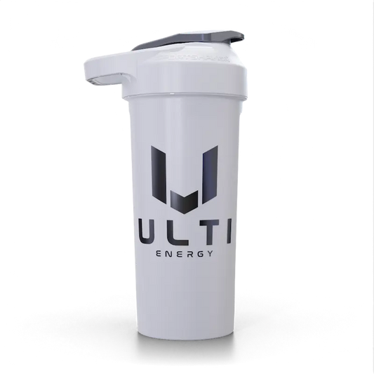 ULTI Limited Edition Whiteout 27oz gaming shaker bottle — BPA free, leak proof, FDA approved