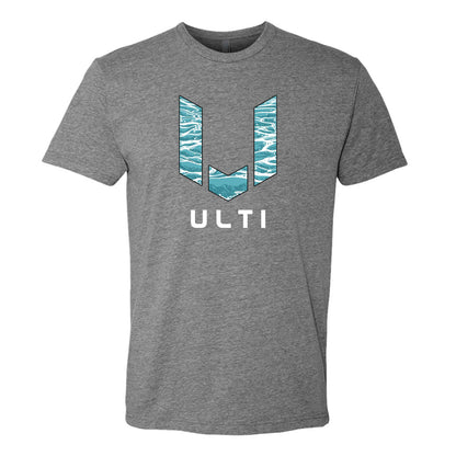ULTI Grey Limited Edition Wave Tee — gaming lifestyle apparel