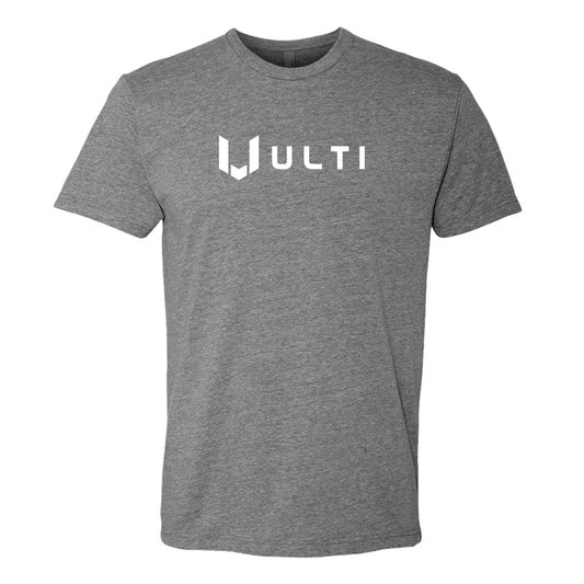 ULTI Grey Classic Tee — gaming lifestyle apparel