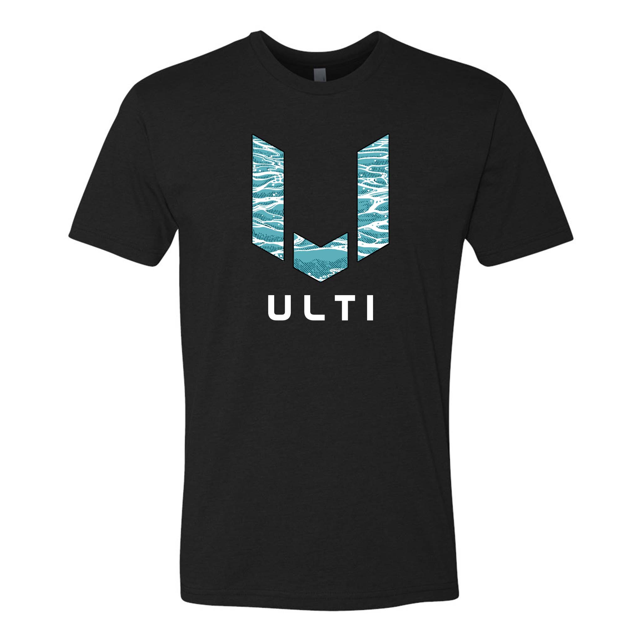 ULTI Black Limited Edition Wave Tee